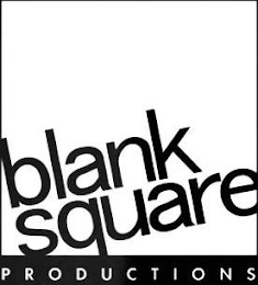 BLANK SQUARE PRODUCTIONS logo