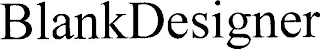 BLANKDESIGNER logo