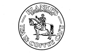 BLANKE'S TEA & COFFEE CAFE EXPOSITION BRANDS logo