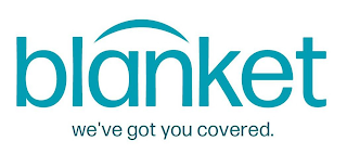 BLANKET WE'VE GOT YOU COVERED. logo