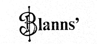 BLANNS' logo