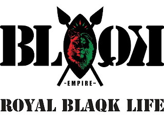 BLAQK -EMPIRE- ROYAL BLAQK LIFE logo