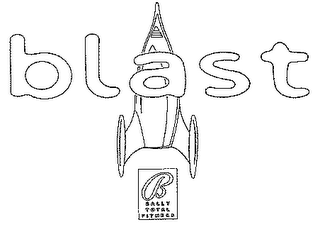 BLAST B BALLY TOTAL FITNESS logo