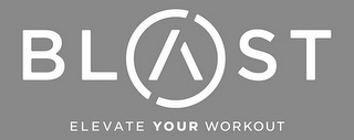 BLAST ELEVATE YOUR WORKOUT logo