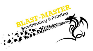 BLAST-MASTER  SANDBLASTING & PAINTING logo
