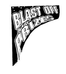 BLAST OFF FOR PRIZES logo