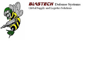 BLASTECH DEFENSE SYSTEMS GLOBAL SUPPLY AND LOGISTICS SOLUTIONS logo