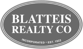 BLATTEIS REALTY CO INCORPORATED • EST. 1922 logo