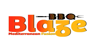 BLAZE BBQ MEDITERRANEAN FUSION logo
