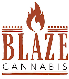 BLAZE CANNABIS logo