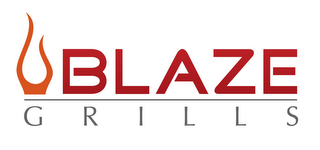 BLAZE GRILLS logo