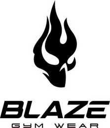 BLAZE GYM WEAR logo