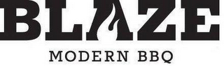 BLAZE MODERN BBQ logo
