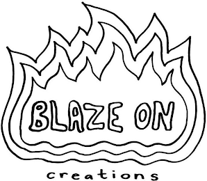 BLAZE ON CREATIONS logo