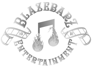 BLAZEBARZ 20 ENTERTAINMENT 18 logo
