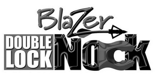 BLAZER DOUBLE LOCK NOCK logo