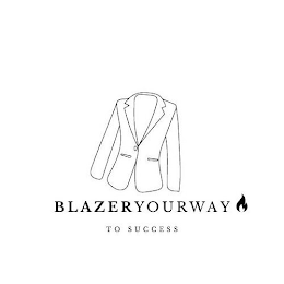 BLAZERYOUR WAY TO SUCCESS logo