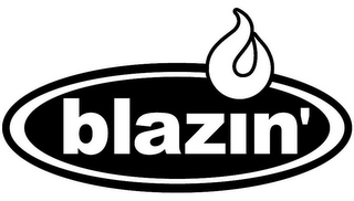 BLAZIN' logo