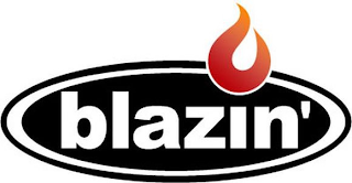 BLAZIN' logo