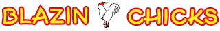 BLAZIN CHICKS logo
