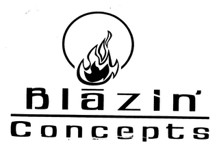 BLAZIN' CONCEPTS logo