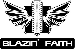 BLAZIN' FAITH logo