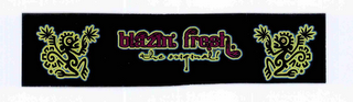 BLAZIN' FRESH THE ORIGINAL logo