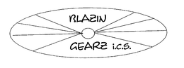 BLAZIN GEARZ I.C.S. logo