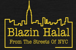 BLAZIN HALAL FROM THE STREETS OF NYC logo
