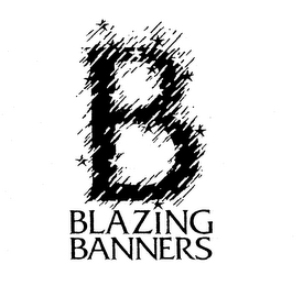BLAZING BANNERS logo