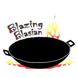 BLAZING BLASIAN logo