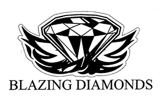 BLAZING DIAMONDS logo