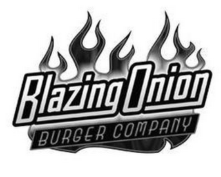 BLAZING ONION BURGER COMPANY logo