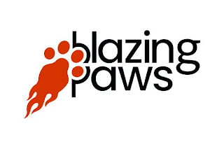 BLAZING PAWS logo