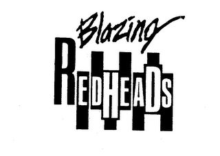 BLAZING REDHEADS logo