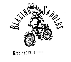 BLAZING SADDLES BIKE RENTALS logo