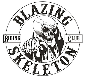 BLAZING SKELETON RIDING CLUB logo