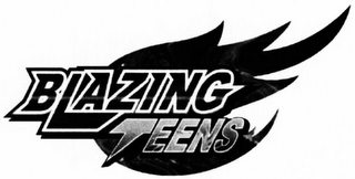 BLAZING TEENS logo
