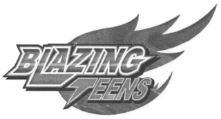 BLAZING TEENS logo