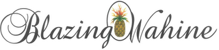 BLAZING WAHINE logo
