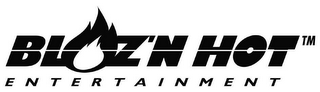 BLAZ'N HOT ENTERTAINMENT logo