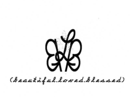 BLB (BEAUTIFUL.LOVED.BLESSED) logo