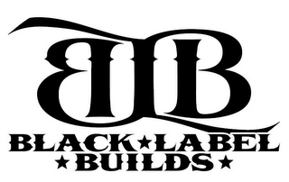 BLB BLACK LABEL BUILDS logo