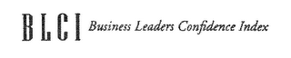 BLCI BUSINESS LEADERS CONFIDENCE INDEX logo