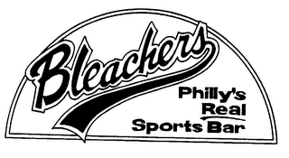 BLEACHERS PHILLY'S REAL SPORTS BAR logo