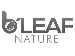 B'LEAF NATURE logo