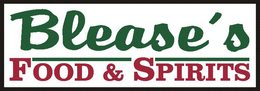 BLEASE'S FOOD & SPIRITS logo