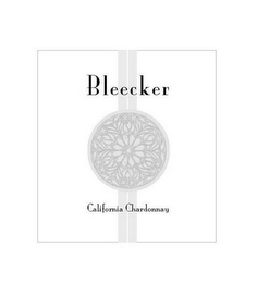 BLEECKER CALIFORNIA CHARDONNAY logo