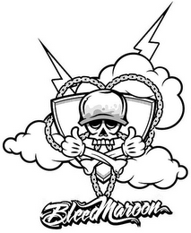 BLEED MAROON logo
