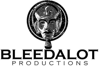 BLEEDALOT PRODUCTIONS logo
